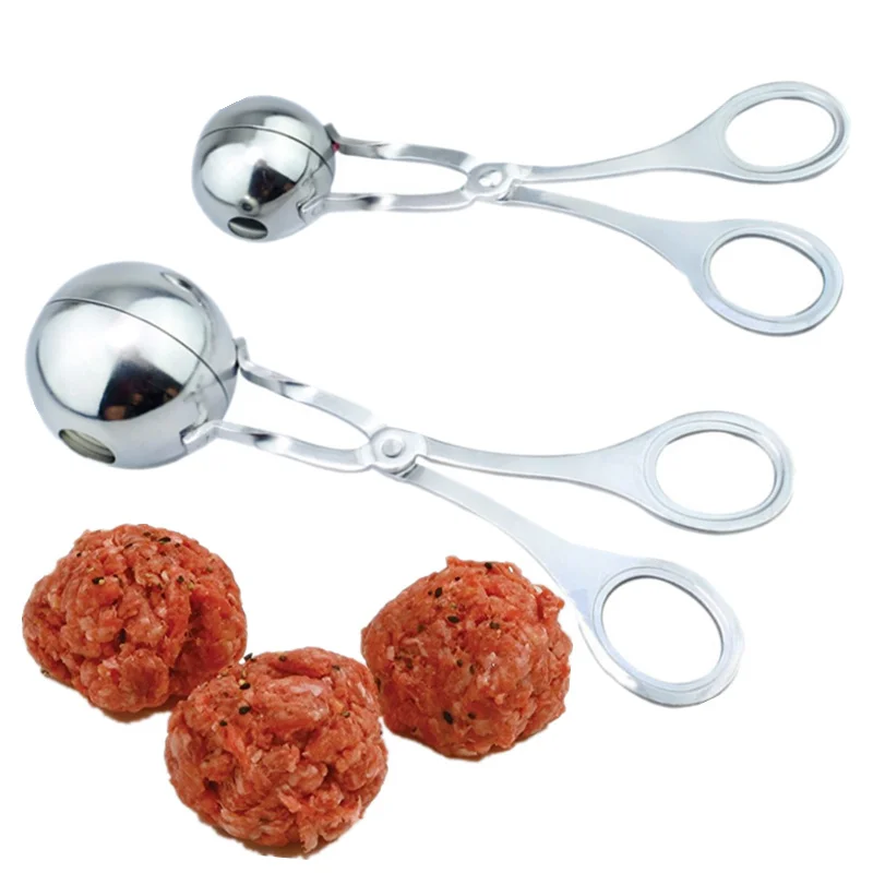 Goldbaking Stainless Steel Meat Baller Meatball Maker Meatballer Scoop