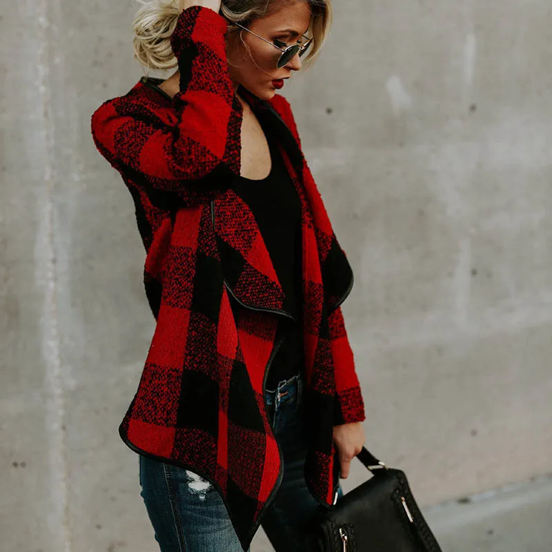 S XL New 2018 Elegant Autumn Wool & Blends Coat Winter