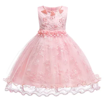 

Toddler Girls Princess Dress 2018 Girl Dresses Princess Pageant Wedding Bridesmaid Birthday Party Dress Ball Gown dresses