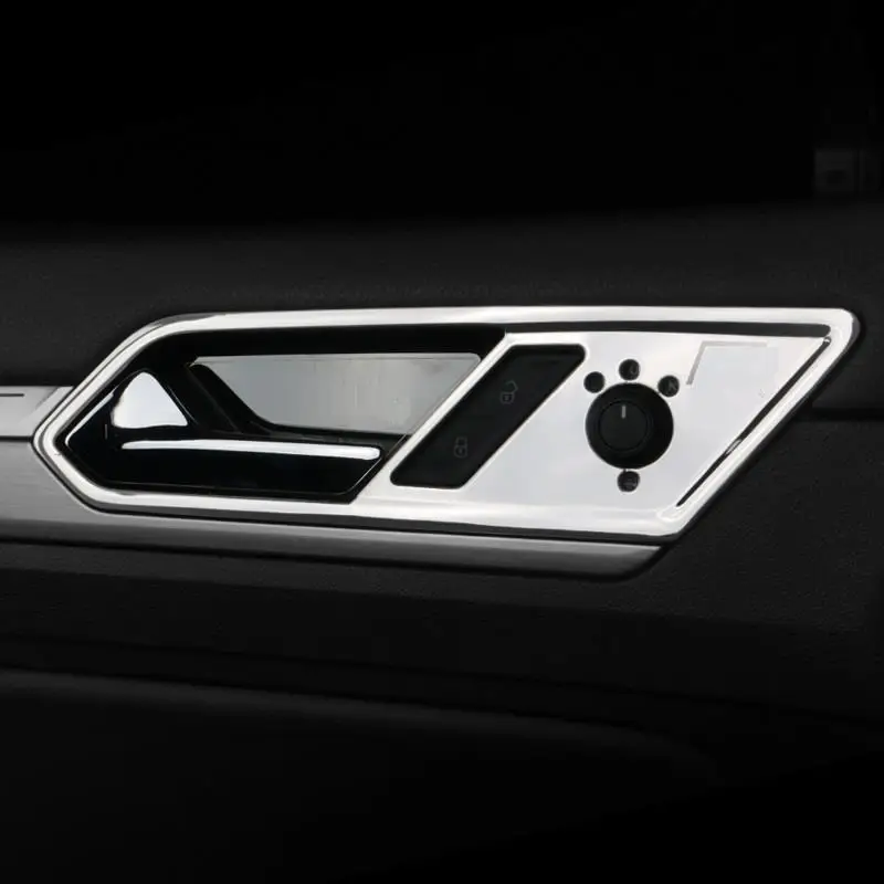 

Door Handle Interior Promote Automobile Modified Automovil Trim Parts Car Styling Sticker 15 16 17 18 19 FOR Volkswagen Lamando