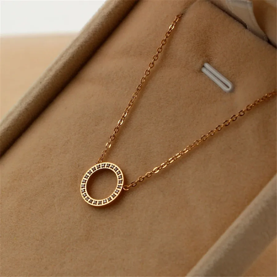 316L-Stainless-Steel-Gols-Plated-Round-Loop-Crystal-Pendant-Necklace-Link-Chain-Necklace-Rose-Gold-Fashion (1)