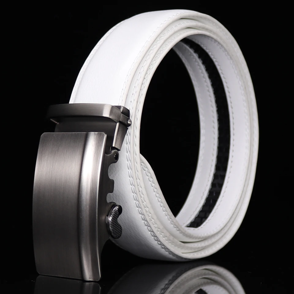 Hot Designer Belts for Men Luxury Brand Belt Metal Automatic Buckle