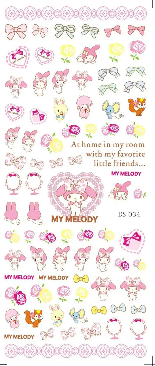 

DS034 Water Transfer Foils Nail Art Sticker Cartoon Babys Design Manicure Decals Minx Nail Decorations Patch Cheap 2017