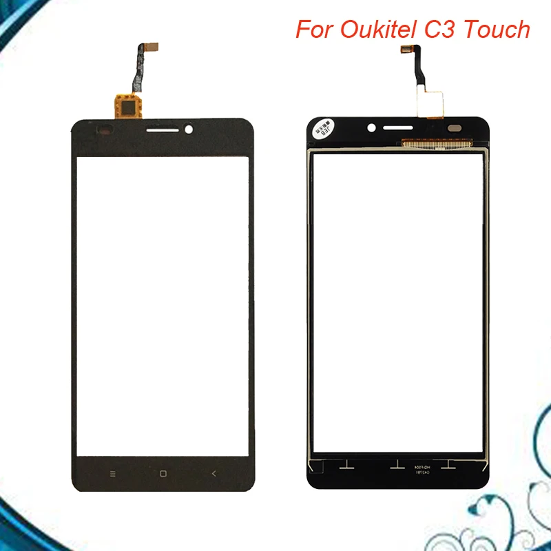 For Oukitel C3 Touch Panel High Quality Repair Parts Screen Digitizer Glass Cell Phone in stock | Мобильные телефоны и