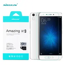 Original pour xiaomi mi5 en verre trempé nillkin incroyable h & h + pro protecteur d’écran pour xiaomi mi5 m5 pro prime de protection film