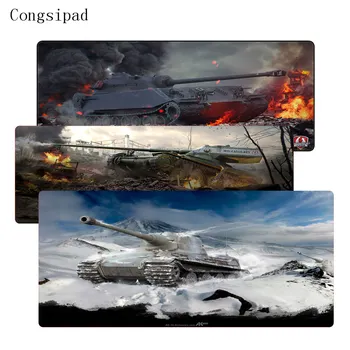 

Congsipad Speed Gaming Surface Lock Edge Mouse Pad Computer Notebook Mice Mat World of Tanks Styles Gaming Optical Mice Mats