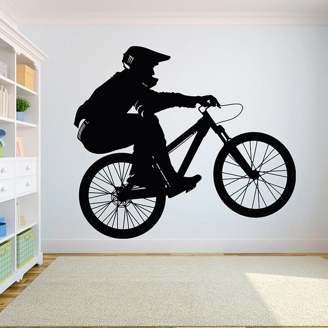 Bicicleta motocicleta ni os adolescentes habitaci n decoraci n DIY