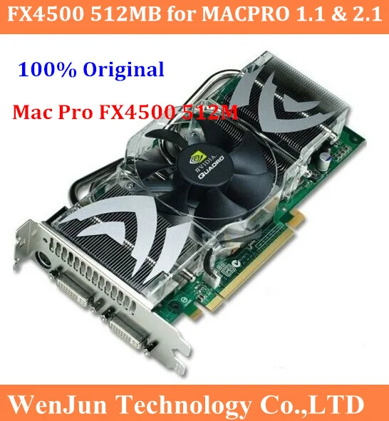 NVIDIA Quadro fx4500 512 МБ для MacPro 1.1 и 2.1 видеокарта мощнее 7300gt Best выбор следующего