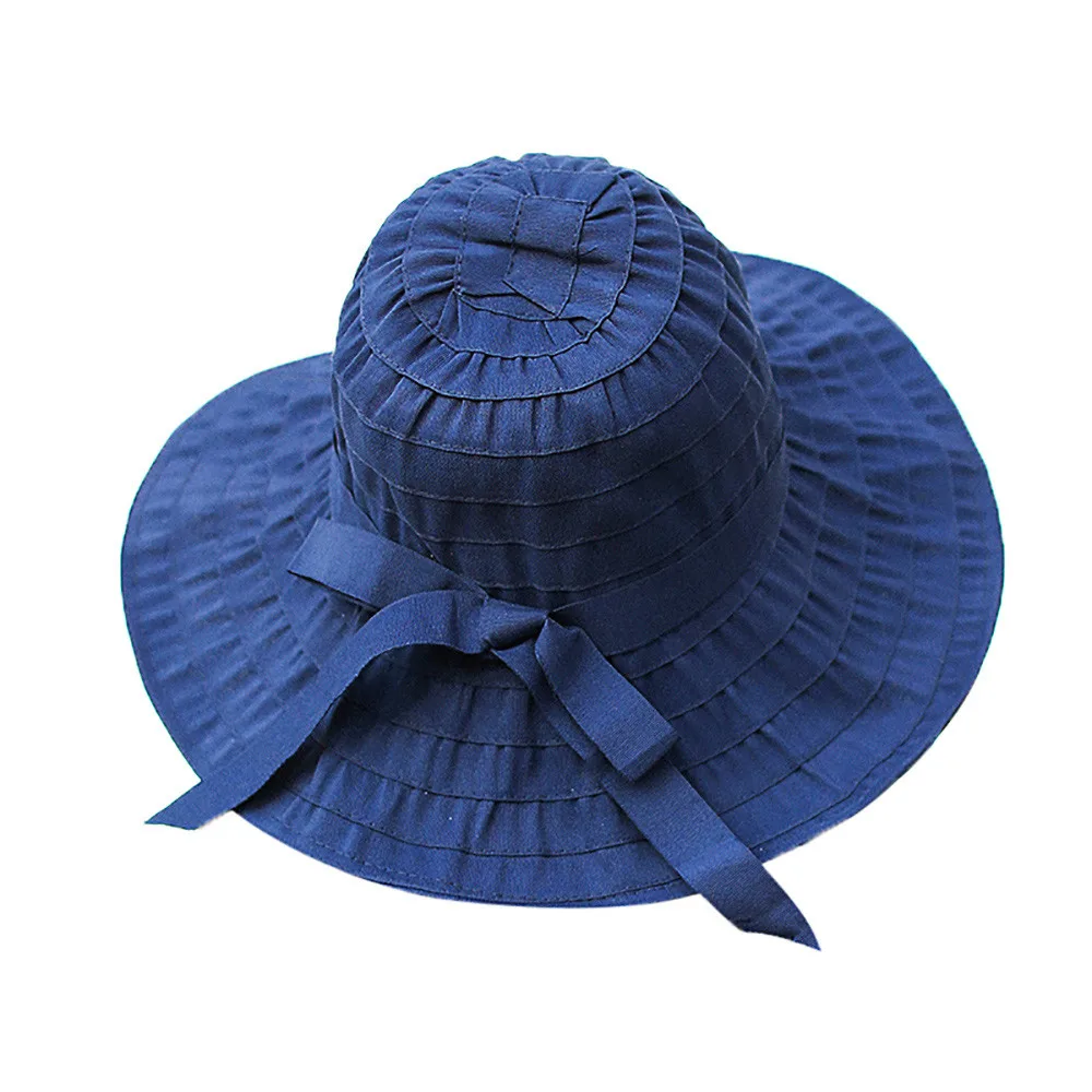 FishSunDay складной галстук-бабочка для отдыха на открытом воздухе тент Защита от Солнца шляпа 0709 - Цвет: Navy