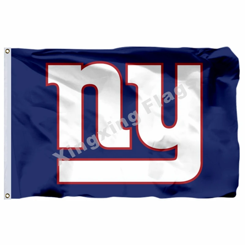 New York Giants Logo Flag 3ft X 5ft Polyester NFL New York Giants