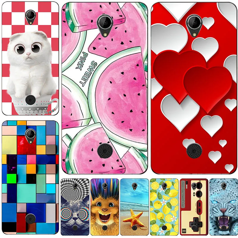 

Case For Acer Liquid Zest 4G Z528 Z525 Case Cover Silicone Coque for Z 528 Soft TPU Cover Cool Cat Dog Flower fashion Phone Case