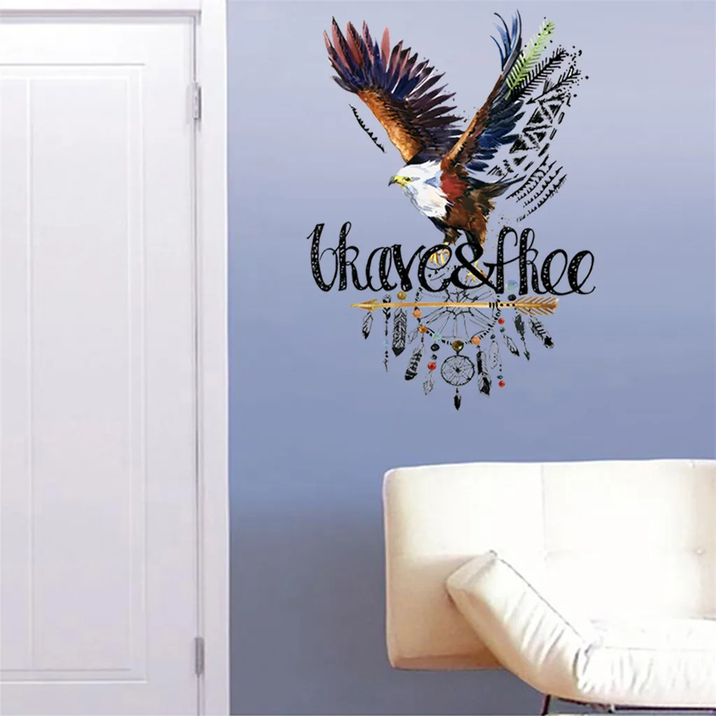 

Eagle Animal Wall Stickers Mobile Creative Wall Affixed With Decorative Wall Window Decoration *//