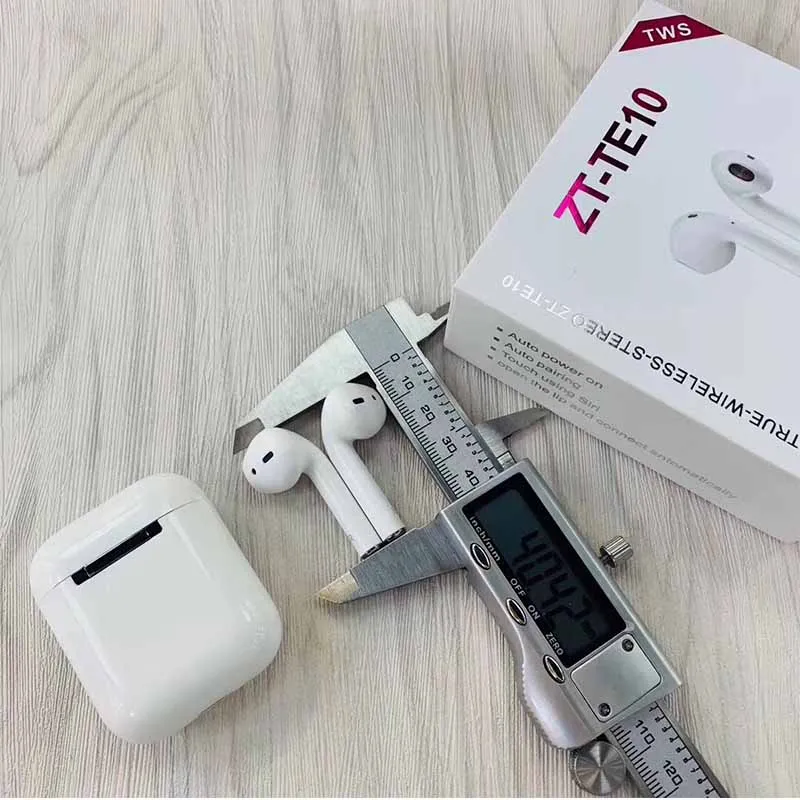ZT TE10 наушники вкладыши TWS с 1:1 air mini Беспроводной Bluetooth 5 0 3D тяжелый бас наушников PK