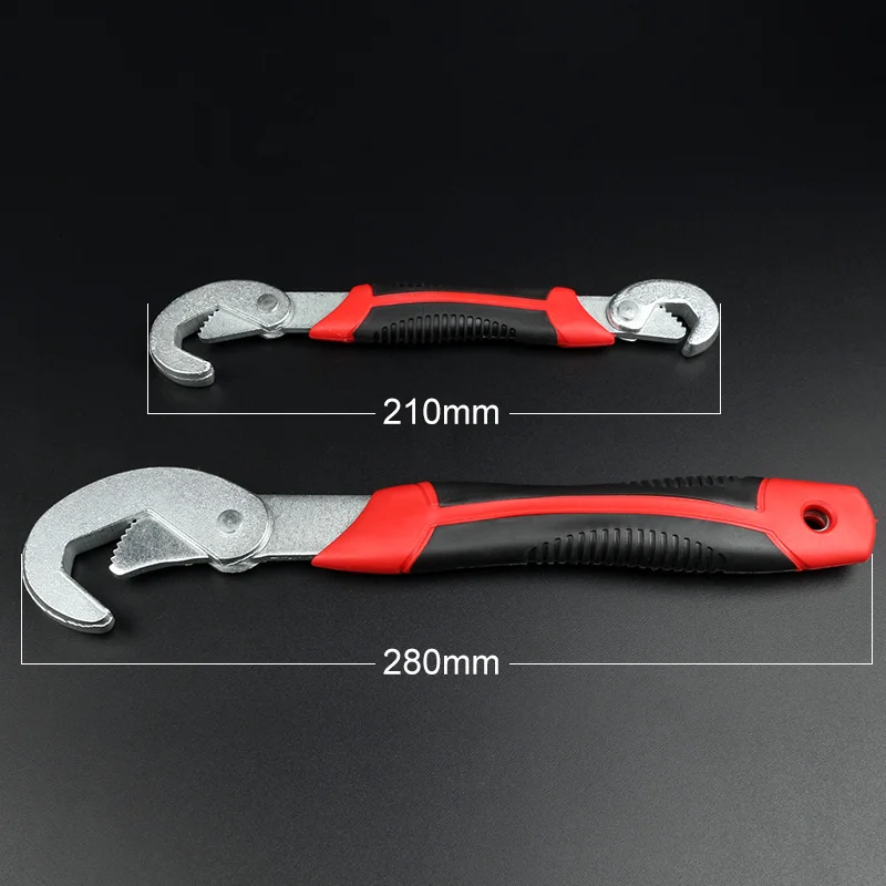 

Multi-Function 2pcs Universal Wrench Adjustable Grip Wrench set 9-32mm ratchet wrench Spanner hand tools