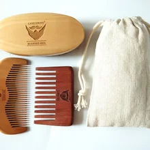 Кабана щетка из голландсокого дерева и Красного ручной работы Расческа с широкими зубчиками для мужчин медведь Уход подарок усы/щетка для волос может выгравированный логотип