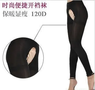 Stockings Leggings Porn - Langsha Hot Sale Porn Black Sexy Women Leggings Open Crotch ...