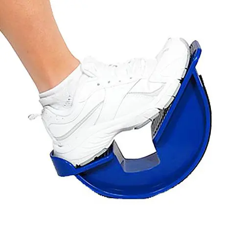 Рокер для ног ABS приспособление для растяжки ног икры лодыжки стрейч баланс доска массаж педаль для фитнеса носилки подошв для йоги фитнеса