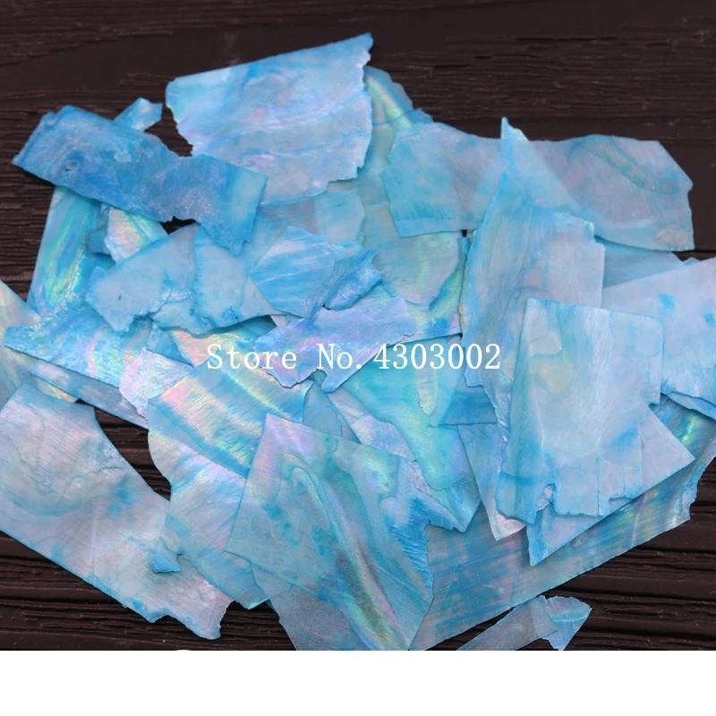 

100g/lot Natural color Crushed Mother of Pearl shell for DIY Jewelry Colored Crushed MOP Pearl shell for fake nails