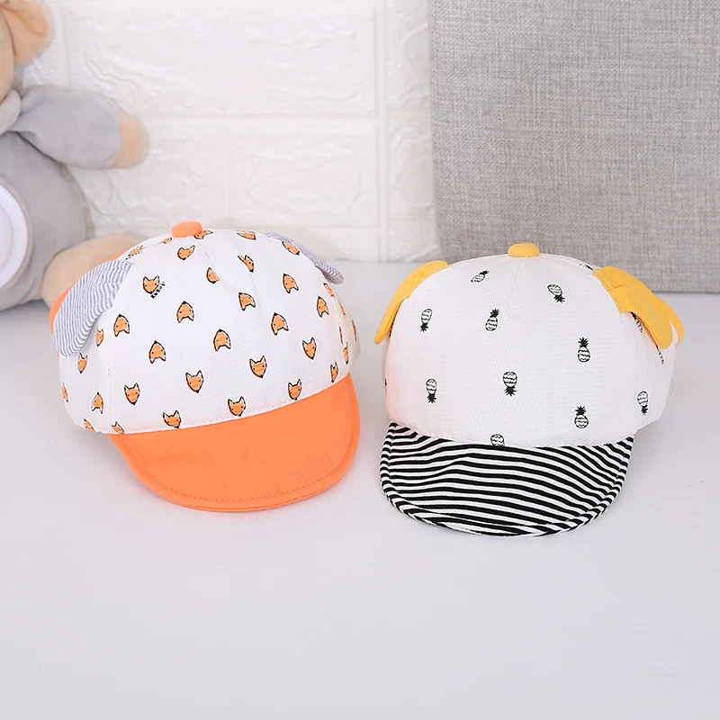 

New Summer Children's Hat Newborn Men and Women Baby Sun Hat Cotton Soft Sun Hat Summer Beach Hat Children's Sun Hat Fruit