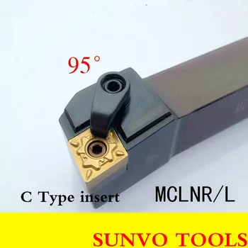

CNC turning Tool Holde MCLNR3232P16/MCLNL3232P16 Turning Tool Holder MCLNR OR MCLNL CNC Insert CNMG CNMG160608/160612