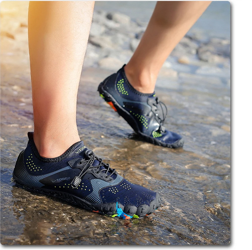2019 Men Barefoot Five Fingers Shoes Summer Water Shoes for Men Outdoor ...
