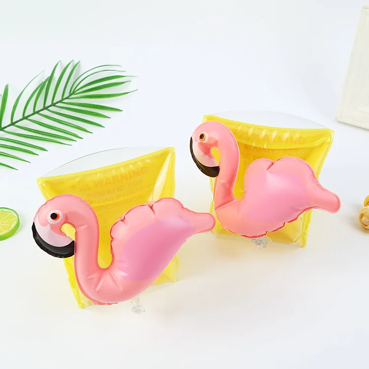 Надувной плавающий круг для малышей, плавающий круг, плавучий круг, безопасное обучение плаванию, поплавковый круг для малышей - Цвет: Flamingo