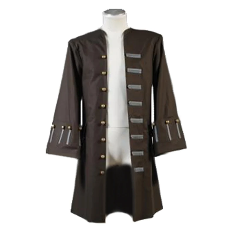

Pirates Of The Caribbean Jack Sparrow Jacket Coat cosplay Costume
