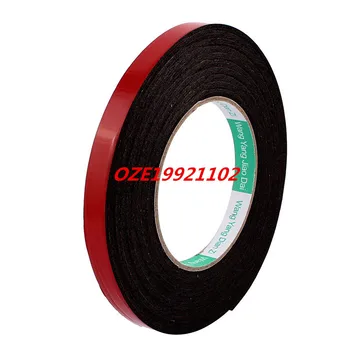 

Black Strong Double Sided Adhesive Tape Sponge Tape 12MM Width 5M Long