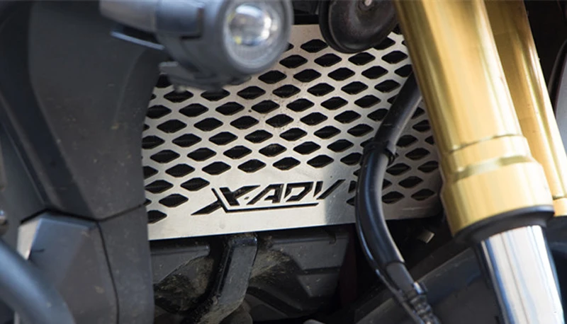 Велосипед GP радиатор Защитная крышка решетка радиатора для Honda X-ADV 750-черный