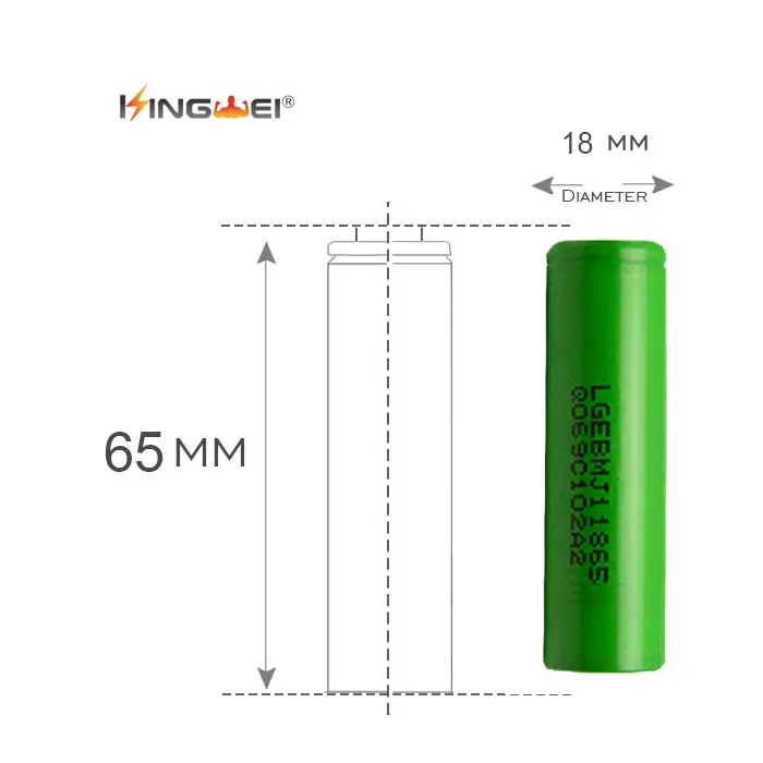 10 шт. 18650 3500mAh 3,7 v 10A батарея питания для LG MJ1 перезаряжаемые литиевые батареи