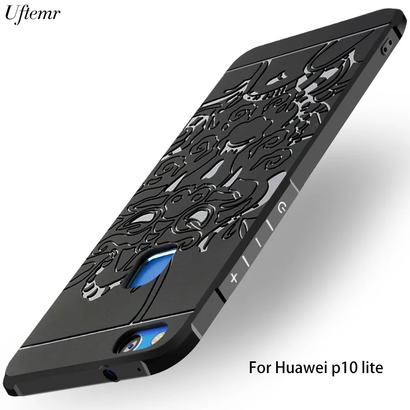 

Coque For Huawei p10 lite case 3D Dragon Soft Silicone Shockproof Back Cover Case for Huawei P10 lite P10 Plus Protection