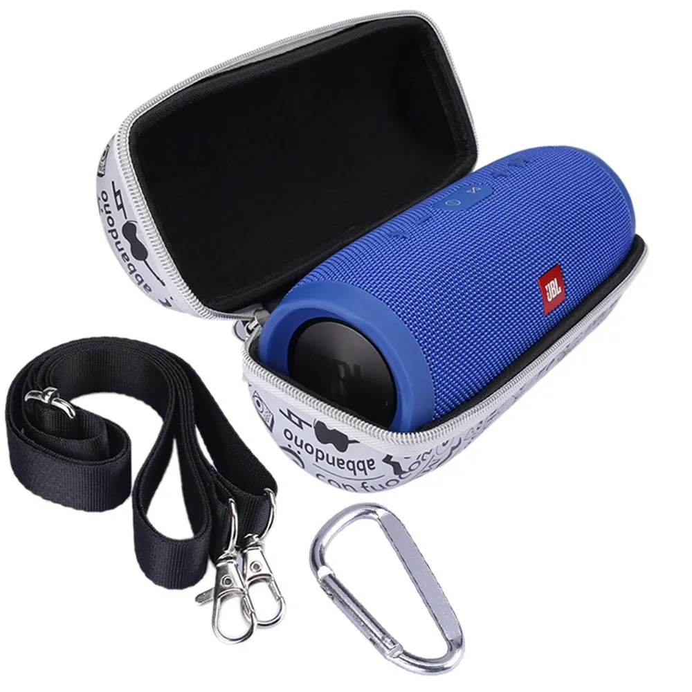 

New PU Portable Pouch Carry Cover Bag Case Sleeve Protective Speaker Bag For JBL Charge 3 Charge3 Wireless Bluetooth Speaker