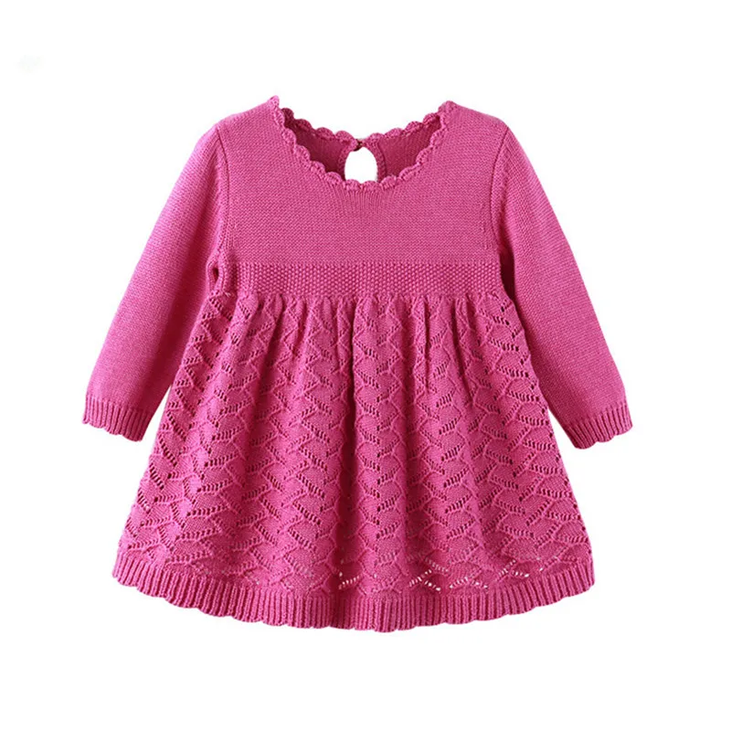 Baby Clothing for Girls Infant Baby Girls Dresses 1 Year Birthday Dresses Christmas Party Princess Dresses 3-24M Sweater Dresses