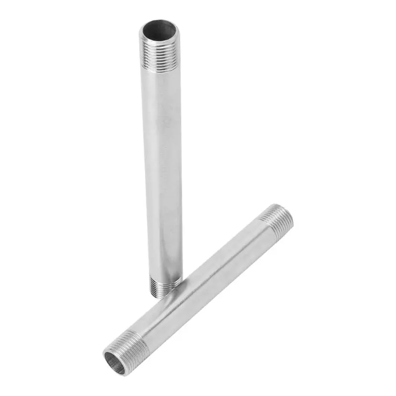Tubo de extensión de varilla de ducha de acero inoxidable