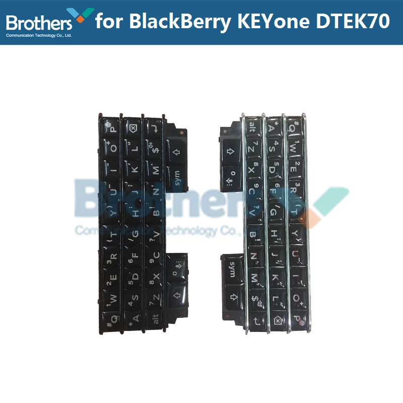 Клавиатура для BlackBerry KEYone DTEK70 клавиатура кнопка гибкий кабель для BlackBerry DTEK70 телефон запасные части черный серебристый 1 шт