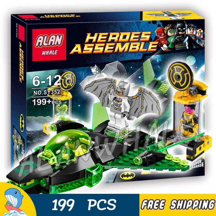 

199PCS Super Heroes Justice League Green Lantern vs. Sinestro SY352 Model Building Blocks Boys Toys Bricks Compatible With Lego