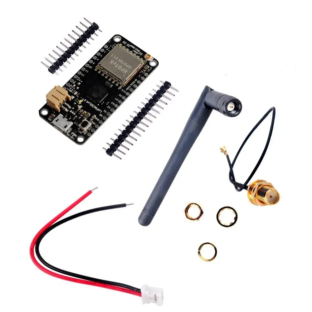 Ceny LoRa32u4 II 868mhz 915MHz Lora płyta modułowa dewelopera IOT, płyta o niskim zużyciu energii oparta na antenie LiPo Atmega328 SX1276 HPD13
