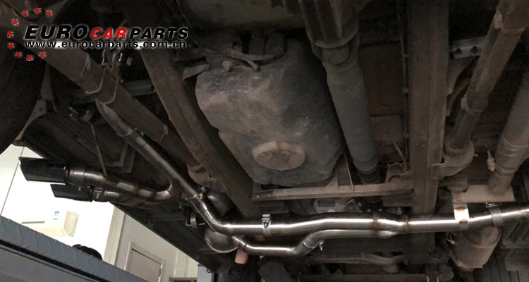 G-class 350D exhaust system 14