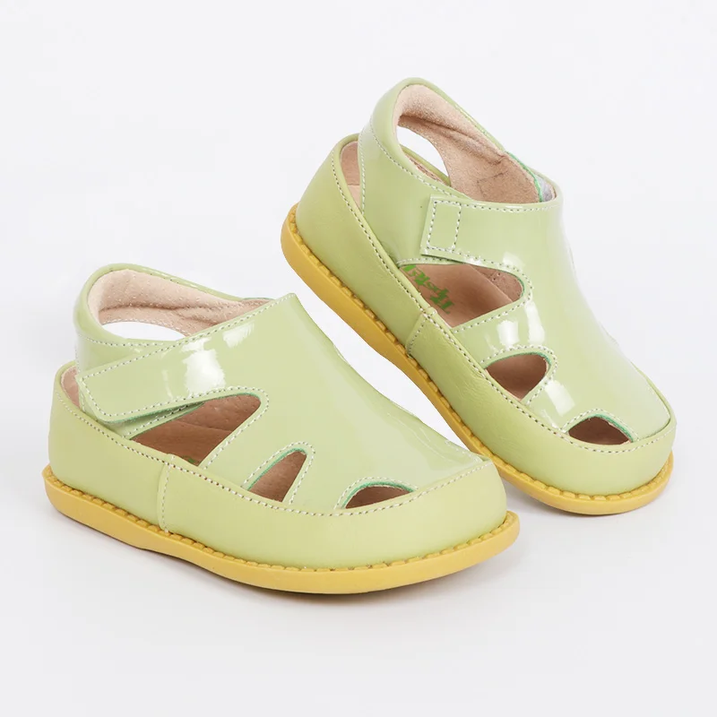 TipsieToes мягкая кожа в лето новая детская пляжная обувь для девочек детские спортивные сандалии 21034 Sandali