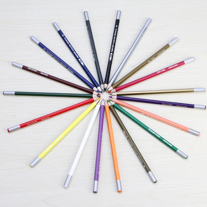 Мини-школьный чехол для карандашей, холст, 48 отверстий, рулон пенальти, чехол для карандашей, для детей, для девочек и мальчиков, рисование, ручка, сумка+ 48 цветных карандашей