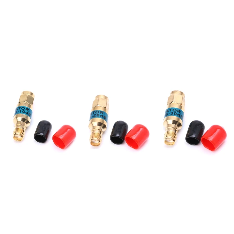 

Golden Attenuator SMA-JK Male to Female RF Coaxial Attenuator 2W 0-6GHz 30db #Sep.10