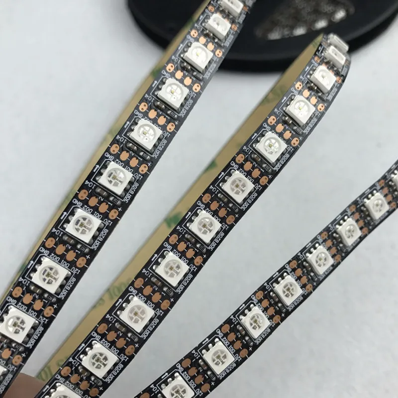 

WS2815 Strip light 30/60 LEDs/ breakpoint resume DC12V no voltage drop built-in IC pixel addressable light with IP30 IP65 IP67