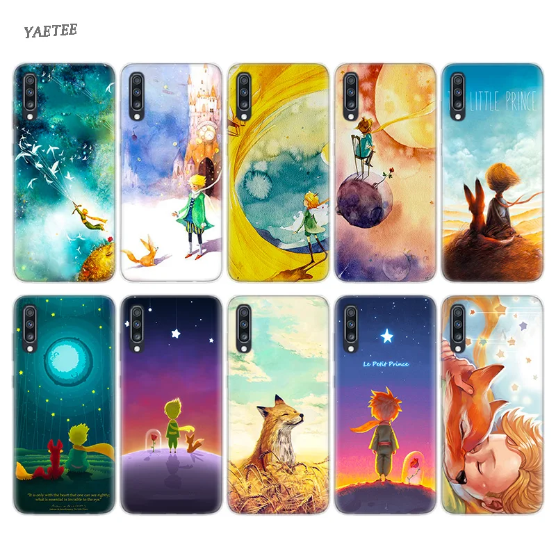 

Lovely the Little Prince fox Fitted Back Case For Samsung Galaxy S10 Plus S10E A50 A30 A70 S10Plus A20E M30 M20 M10 A20 A40 A10