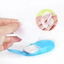 1 коробка дорожное переносное мыло ломтик богатая пена стерилизация Чистка стирка мыло для рук Мини Отбеливающее одноразовое ароматическое мыло