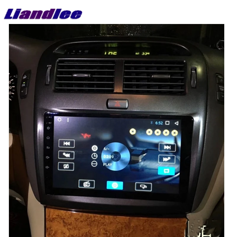 Excellent Liandlee Car Multimedia Player For Lexus LS LS430 XF30 For Toyota Celsior 2000~2006 NAVI Screen CarPlay Radio Map GPS Navigation 1