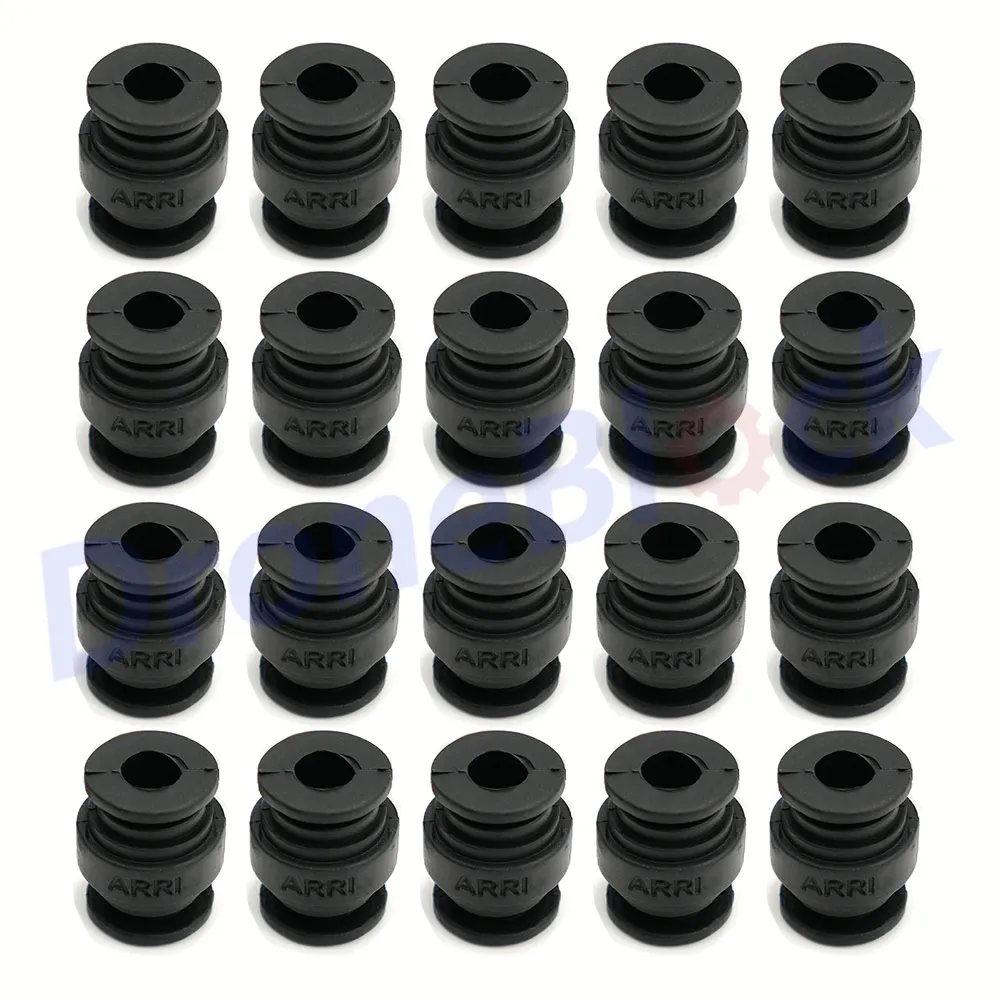Rondelle in gomma per fotocamera RLECS 6PCS Migliorare l'attrito