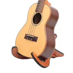Дерево Гавайская гитара стоять электрический бас акустический фолк скрипка держатель аксессуары для гитары стоять музыкальный строки