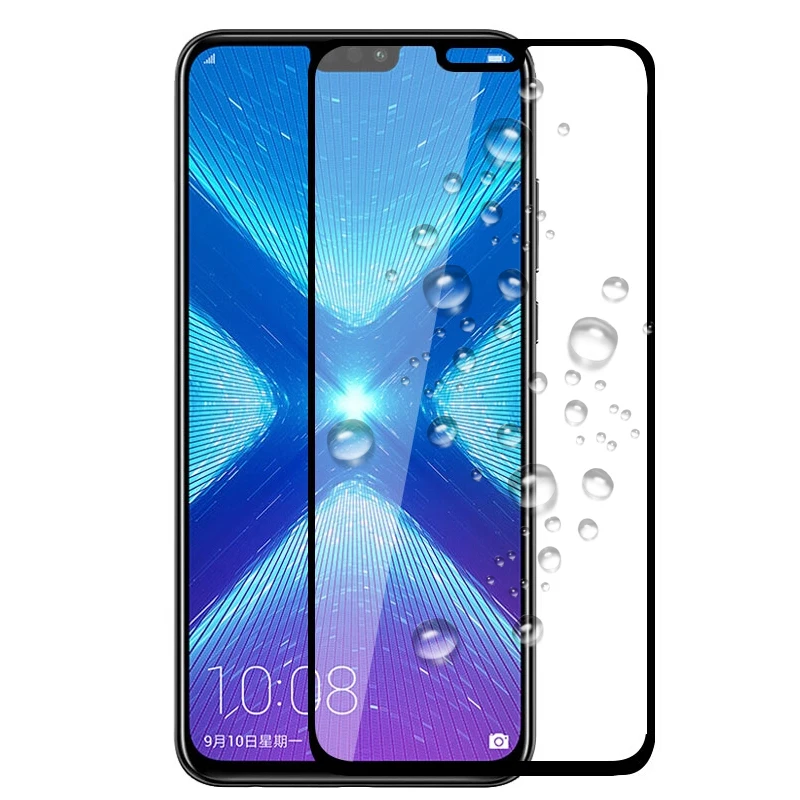 3D Защитное стекло для huawei honor 8x 8c 8 x c защитная пленка из закаленного стекла Huavei Hauwei Huawey Honer honor 8x honor 8c