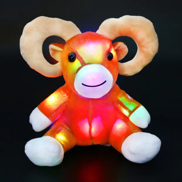 LED Goat plush toy
