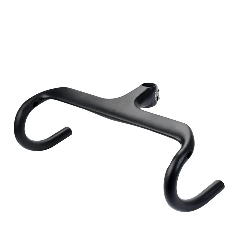 

Full carbon Fiber Bicycle Handlebar UD Road Bike Integrated Handlebar Ultralight Cycling Bent Bar With Stem 28.6mm Matte Black